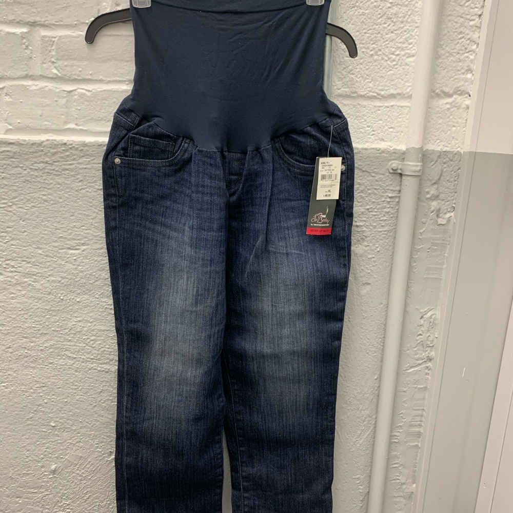 Oh Baby Maternity Crop Jeans